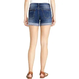 Nya på sommaren kvinnors jeans shorts sexig stretch rippad manschettficka denim shorts gammal trasig stil jeans pantalones de mujer