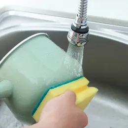 360 Drehen drehbarer Wassersparung Tipp 2 Modi Bubbler Wasser sparen Hochdruckdüsen Filter Tap Wasserhahn Extender -Düsenfilter