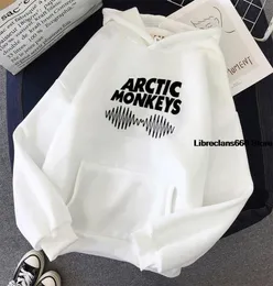 Männer039s Hoodies Sweatshirts Harajuku Arctic Monkeys Sound Welle gedruckt Männer Frauen Streetwear Hip Hop Übergroße Sweatshirt Pull9296587