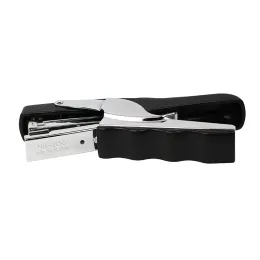 Metal Plier Stapler Durable Save Strength Black Stapler Tabletop Efficient Stapler for Office Company School ( without
