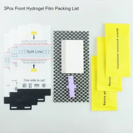 3st Soft TPU Front Hydrogel Film för OnePlus 12 12R 11 10 Ace Pro Självläkande Skärmskydd Gelfilm+Fix Tools Easy Install