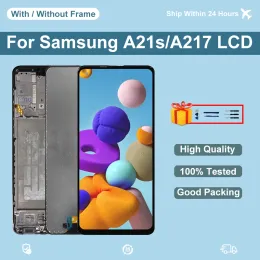 6,5 "per Samsung Galaxy A21S LCD SM-A217F/DS Display SM-A217F/DSN Digitalizzatore touch Screen Display Parti di sostituzione del display