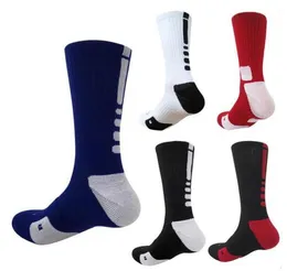 Men Soccer Socks Basketball Long Knee Athletic Socks Professional Elite Sports Running Sock Calcetines Nonslip Hosiery YF7927023