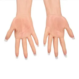 1Pair 60 cm Silikon Künstliche Gliedmaßen für Frauen nach Hand Schaufensterpuppe Körper Fingernagelprothese Props Medizinische Kosmetologie E052