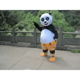 Costumi di mascotte Mascotte Costumi Schiuma Spazzante Panda Cartoon Plush Christmas Fancy Dress Halloween Costume ZHGB