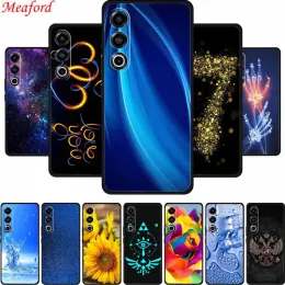 6,55 "Para Meizu 21 5G Caixa de capa de caixa preto Casos suaves de silicone para Meizu 21 Casca de capa traseira fundada para Meizu21 Coque Shocksoof