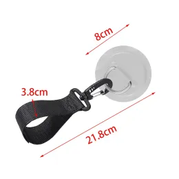 6x Kayak Paddle Selder tira os clipes de paddle PVC Patch Kayak Oar Snap Clip Fivele Fivele para Canoe