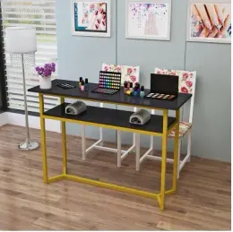 Ny Manicure Table Single Double Manicure Shop Table Specialpris Ekonomiskt Simple Modern Manicure Table and Chair Set