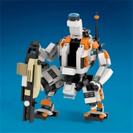 Titanfalled 2 Vanguard Titan Tone Class Titan Building Blocks Kit Mecha Robot Warrior Figure Bricks Model Toys Adult Child Gift