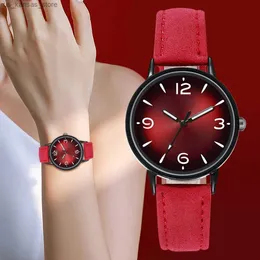 Orologi da polso in pelle PU per donne quarzo da polso femminile es alla moda ladies es reloj paraj mujer montre femme240409