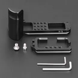 Accessoires XT3 Hand Grip Schnellfreisetzung L -Platte/L -Klammer für Fuji XT3 XT3 Digitalkamera mit 1/4 Zoll Fadenschraube CNC Metallplatine