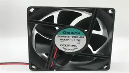 SUNON EE80251S10000A99 12V 17W 8CM 8025 2 LINHA FAN012341118040