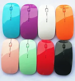 USB Optical Wireless Computer Mice Super Slim Mouse для ноутбука с 8 цветами 6789714