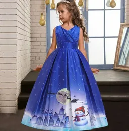 Girl039s Dresses 4 6 8 10 14years Teenagers Themed Party For Girls Kids Christmas Santa Claus Long Baby Princess Dress Clothes17082124