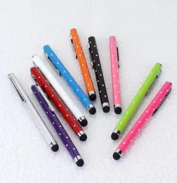 Bling Capacitive Touch Screen Pen Stylus ملون لـ iPhone لـ Samsung Galaxy S7 S4 S5 S6 Edge لـ Huawei4455591