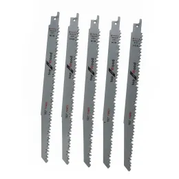 5pcs Hubkolbensägen Blätter für Holzbearbeitung Säbel Sägen Klingen S1531L Navaja Multitool Metall Detektor Ferramentas Gartenwerkzeuge