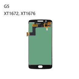 Exibir Super AMOLED para Motorola Moto G5 G5 Plus G5S Plus XT1670 XT1685 XT1792 XT1803 G5S LCD Touch Screen Digitizer Assembly