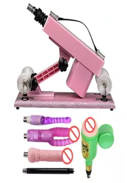 Mer stark kraftfull automatisk sexmaskin för män och kvinnor utdragbar onani -maskin Dildo Simulerande sexuell vibrator Sex2108678