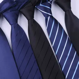 Halsband blixtlås slipsar formella affärer blå röd svart student professionell bröllop brudgum koreansk version lat man q240410