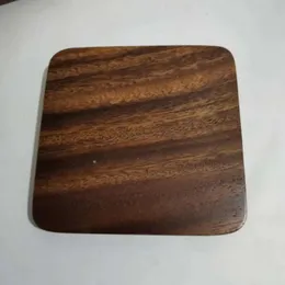 1pc Coaster Coaster Square Round Mug Coasters Mat Tea Coffee Bar Cup Pad Wooden Drink Coasters Elcemat Table Association
