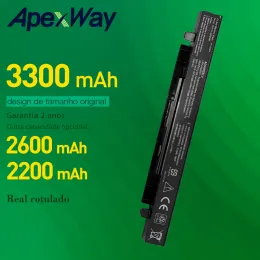 Baterias APEXWAY A41X550A BATERAGEM PARA ASUS A41 X550A X550 X550C X450 X550CC R510C X550L X550B X550V X450C X550CA X452EA A41X550