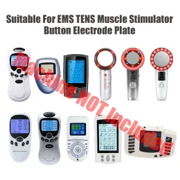 Motas de eletrodos Fisioterapia TENS Massagem de estimulador muscular do músculo elétrico para manchas corporais Pulso terapêutico em gel condutor