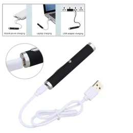 Klapeta USB Zielony laser wskaźnik pióra wbudowane akumulatorowe bateria USB ładowanie wskaźnika leniwy do biura i nauczania