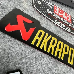 2023 New Motorcycle Side Strip Sticker Car Decalque Vinil para Akrapovic Yamahas BMWS Hondas