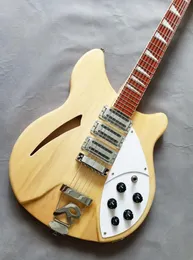12 String Gitar Modeli 370 Mapleglo 1994 Rick Vintage Tost Makinesi Pikapları Elektrikli Gitarlar Yarı İçi Boş Gövde Doğal Gülağacı Üçgen 3674236