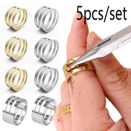 5pcs/set 17/18/19mm Sprungringöffnungswerkzeuge Schließen Fingerringe Schmuckwerkzeuge Sprungringöffner für DIY -Schmuckbefunde