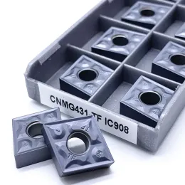 CNMG120404 IC908 CNMG120408 TF IC907 External Turning Lathe Tools High Quality CNMG 120404 120408 Cutting Tool CNC Turning Inser