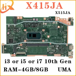 Anakart X415JA X515JA Asus V5200J V4200J X515JP X515JF X415JP X415JF P1511CJ P1411CJ Laptop Anakart I3 I5 i7 10. Nesil