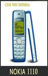 تم تجديده الرخيصة 1110 الأصلية غير المؤمنة Nokia 1110i الهاتف الخلوي Dualband Classic GSM الهاتف الخليوي 1 سنة الضمان 5000002