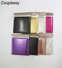 50pcs Purpleblack Platplack envelope Bag Small Bubble Mailers envelopes acolchoados Bolsas de correspondência self SEAL