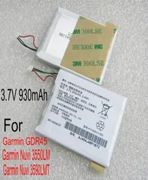 37v 34Wh autentico 3610004607 batteria da 930 mAh per Garmin GDR45 NUVI 3550LM 3590LMT9672951