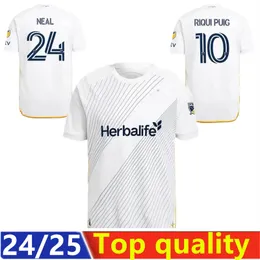 LAFC Galaxy 24/25 Los Angeles FC Soccer Jerseys Vela Chiellini Chicharito J. Cifuentes футбольные рубашки Camesita 2024 2025 Ginella Player 2063