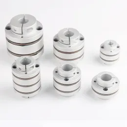 Flange Diaphragm Shaft Coupling Flexible Coupler Joint Keyway D82 L68 Single Aluminum High Rigidity Elastic