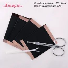 Adesivo per palpebre invisibile Strisce di sollevamento dell'occhio in pizzo Adesivi a doppia palpebra Invia Y Stick Beauty Scissors Took Tools