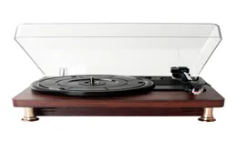 Portabel retro dammskydd Gramofon trådlösa högtalare o Portable Vinyl Record Player Bluetooth Högtalare Ruby Phono outputa366545799