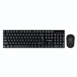 Combos TF100 Wireless Set Office Business Notebook Home USB Raton Inalambrico Keyboard and Mouse