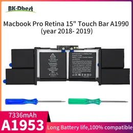 Baterie bateria laptopa BKDBEST dla Apple MacBook Pro A1990 15 -calowy pasek dotykowy 2018 2019 Rok EMC3215 EMC3359 A1953