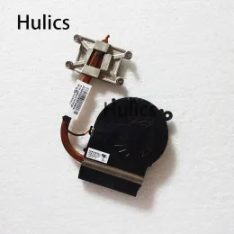 PADS HULICS Utilizada 634651001 638402001 Cooler para HP CQ42 CQ62 G42 G62 Laptop Refrigere o dissipador de calor com radiador do ventilador