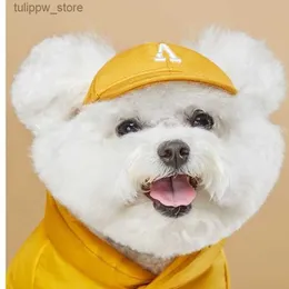 Dog Apparel Luxury Dog Hat Baseball Cap prova de vento Sports Sports Hat Luxurys Designers Cap suprimentos de Pet Apparel de cachorro Brandable Sun Hat for Dogs D2110098Z L46