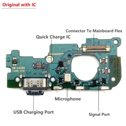 Złącze kabla Flex Port Port Connector dla Samsung A33 5G A336 A336B Moduł mikrofonowy