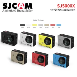 Telecamere a buon mercato SJCAM originale SJ5000X Elite Gyro Sport Action Camera WiFi 4K 24fps 30fps 30m impermeabile SJ cam 5000x Migliore sport dv