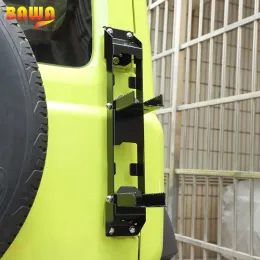 Auto a carniera del porte del portellone Accessori per pedali per suzuki Jimny JB74 2019 2021 2022 Scala del pedale pieghevole posteriore posteriore dell'auto