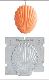 Sztuka rzemieślnicza Prezenty Gardencraft Narzędzia 3D Shell Świeczca Plastik Plastikowe DIY Kreatywne ręcznie robione mydło wygodne i PR7837997