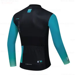 GOBIKFUL LONGE HEISE KYCLING JERSEY SET für Männer, MTB-Fahrradkleidung, Fahrradnutzanzug, Raudax, Herbst, 2023