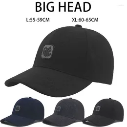 Top kapakları 65cm büyük boyutlu kalınlaşmış kaşmir karışımı Kış beyzbol erkekler için nyc lable şapka şapka snapback kamyoncu casquette homme