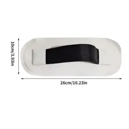 PVC Carry Handle Grab Boat Boat Pvc Seat Screp Webbing Patch para Dinghy Canoes Acessório de Afrest para Surf Board Board